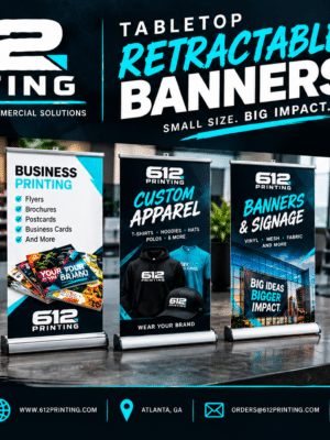 Tabletop Retractable Banners